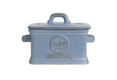 Pride of Place Butter Dish BLUE (L135 x W97 x H100mm / 5.3 x 3.8 x 3.9")	